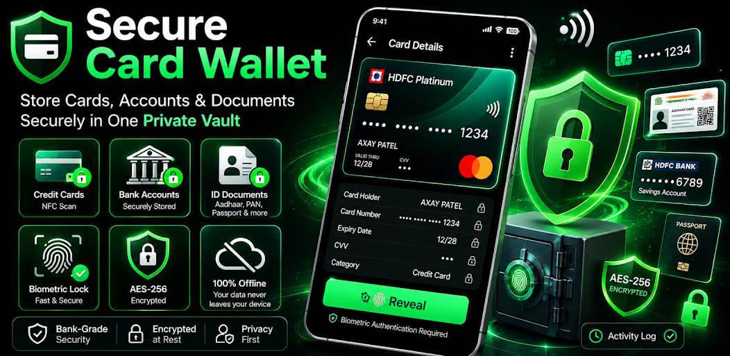 Secure Card Wallet: NFC Vault banner